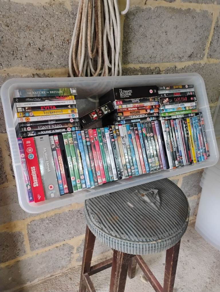 DVDs over 60 various films