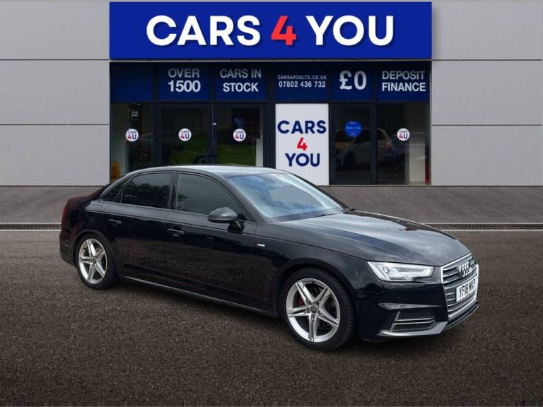 2018 Audi A4 1.4 TFSI S line Saloon 4dr Petrol Manual Euro 6 (s/s) (150 ps) Saloon Petrol Manual