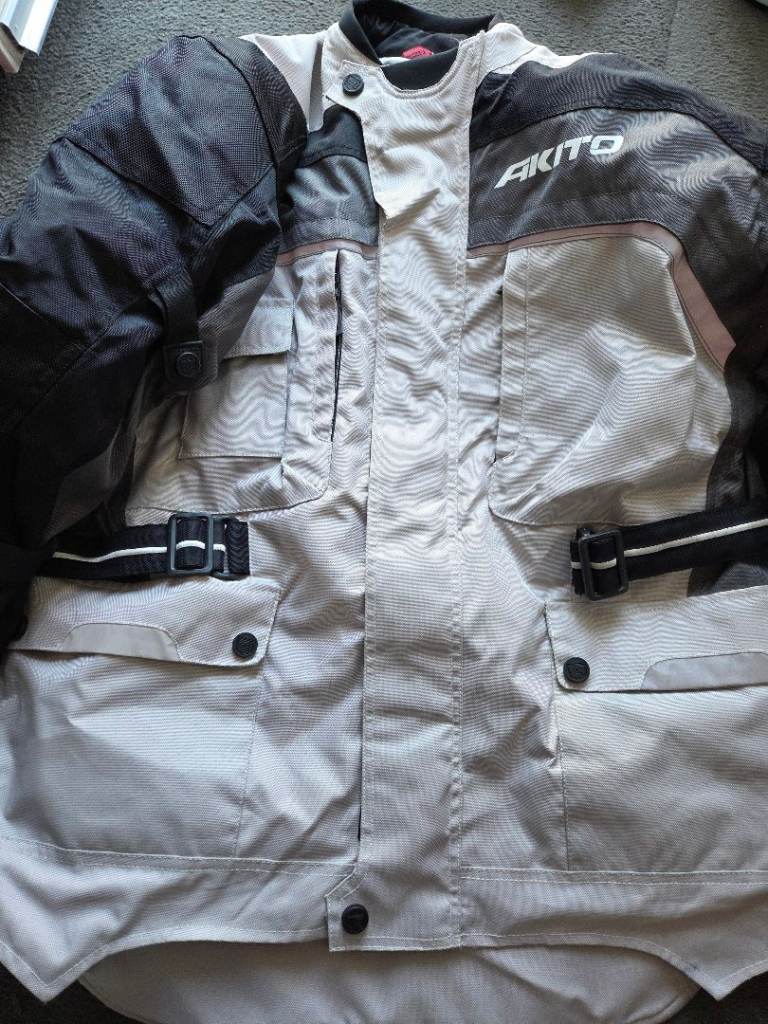 MOTORBIKE HELMETS AND JACKETS