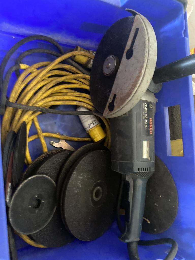 Bosch 110v angle grinder/cutter 
