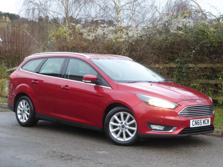 2015 Ford Focus 1.5 TDCi 120 Titanium 5dr EURO 6 ULEZ £20 Road TAX ESTATE Diesel Manual