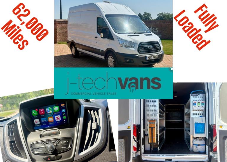 2019 Ford Transit T350 2.0 TDCi 130ps L3 H3 LWB Van *** Workshop / Utility Van *** PANEL VAN Dies...