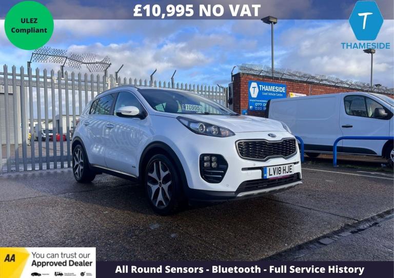 2018 Kia Sportage 1.6 T-GDi GT-Line SUV 5dr Petrol DCT AWD Euro 6 (174 bhp) SUV Petrol Automatic