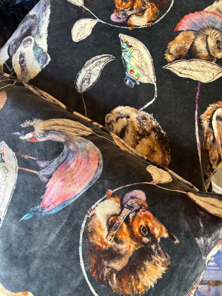2x Large House of Hackney Cushions 