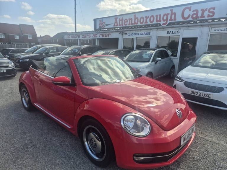 2015 Volkswagen Beetle 1.6 TDI BlueMotion Tech Design 2dr CONVERTIBLE DIESEL Manual