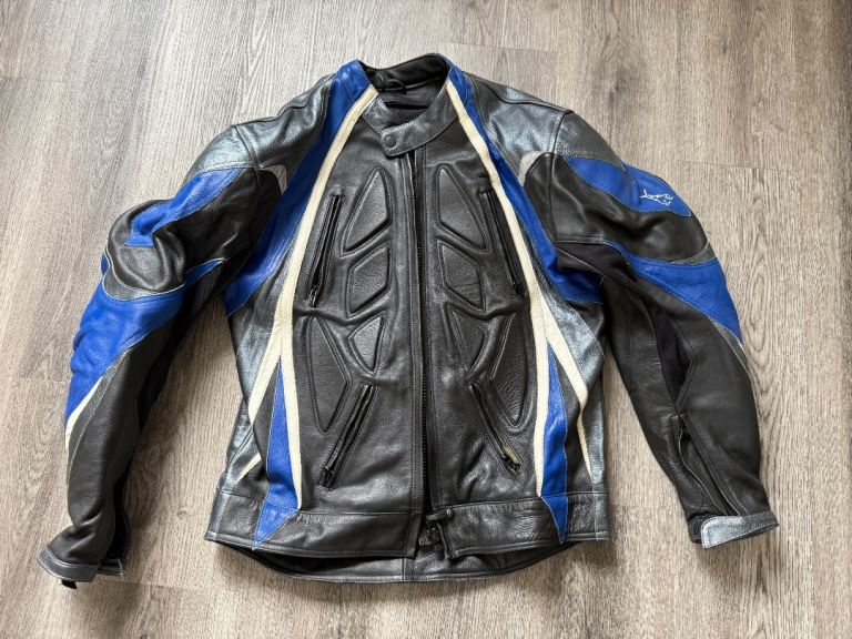 Ace leathers motorcycle jacket