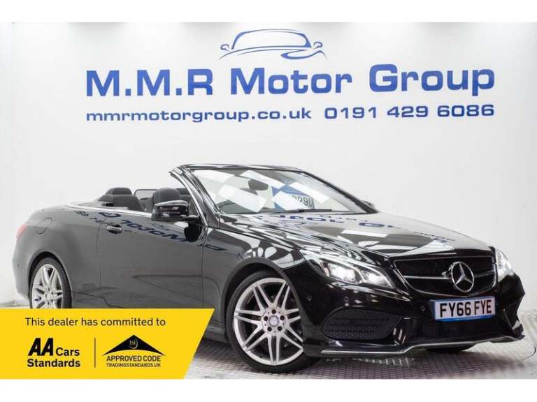 2016 Mercedes-Benz E Class 3.0 E350d V6 AMG Line Edition Cabriolet G-Tronic+ Euro 6 (s/s) 2dr Con...