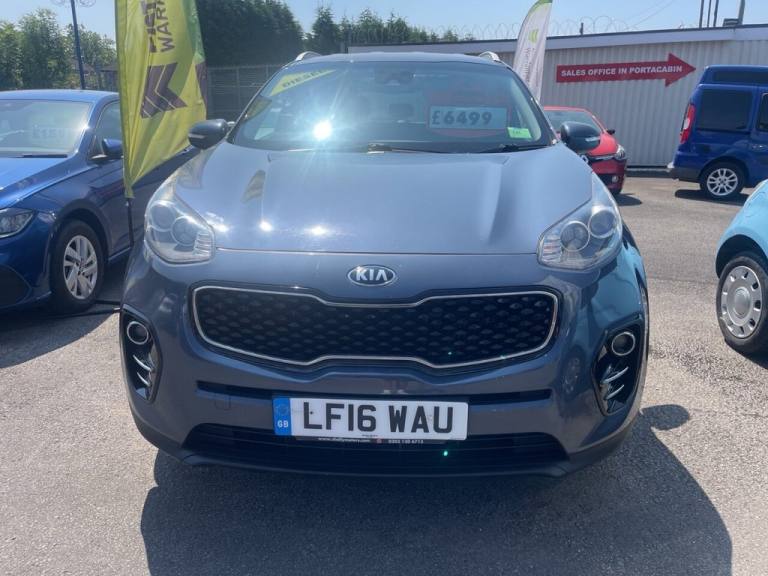 2016 16 KIA SPORTAGE 1.7 CRDI 2 SUV 5DR DIESEL MANUAL EURO 6 (S/S) (114 BHP) DIE