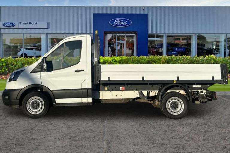 2025 Ford Transit 350 Leader L2 MWB Single Cab Tipper RWD 2.0 EcoBlue 165ps 1 Way DAP, FRONT  Tip...