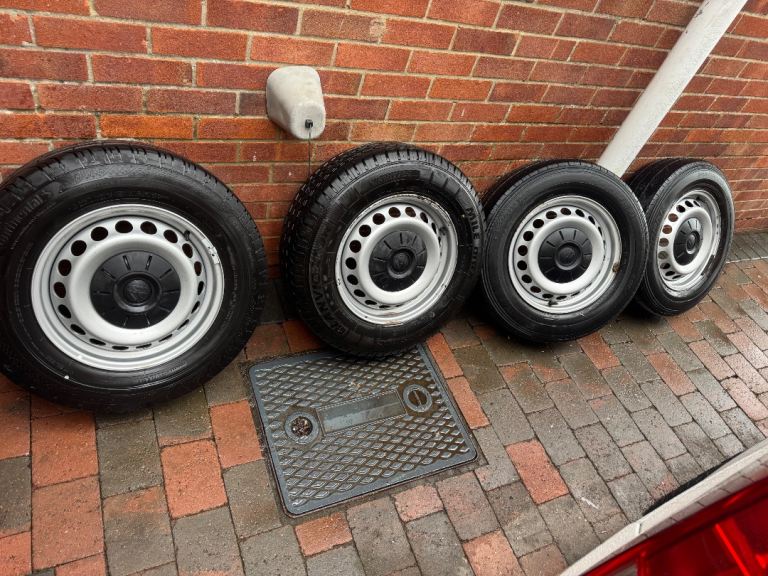 Vw crafter steel wheels x4 5x120