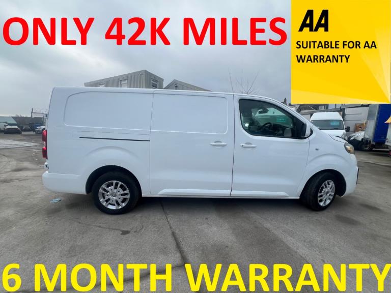 2020 Vauxhall Vivaro 2900 1.5d 100PS Sportive H1 Van PANEL VAN Diesel Manual