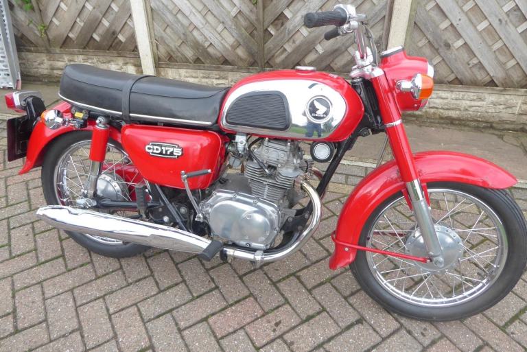 HONDA CD 175 TWIN S REG TAX-MOT EXCEMPT VERY NICE CLASSIC 