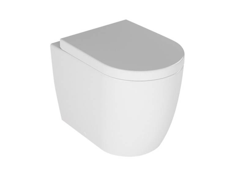 Toilet - QUARTERBATH Deep BTW Rimless 54cm Toilet 70DE04001
