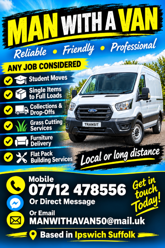 MAN WITH A VAN