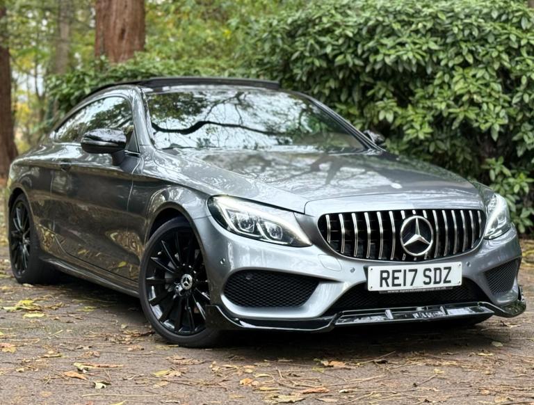 2017 Mercedes-Benz C Class 2.1 C220d AMG Line (Premium Plus) G-Tronic+ Euro 6 (s/s) 2dr COUPE Die...