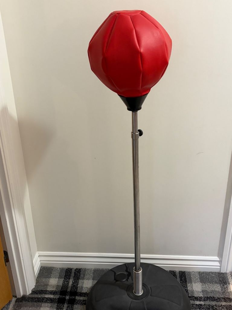 Punch Bag, Boxing Gloves & Pads Set – Good Condition