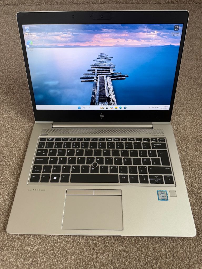 HP EliteBook 830 G5 13.3inch i5 8th Gen 8GB RAM 256GB SSD Win 11 Laptop