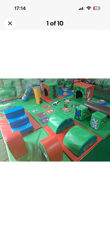 Play Mat Soft Play Slide and Ball Pit for Kids  Indoor Use
