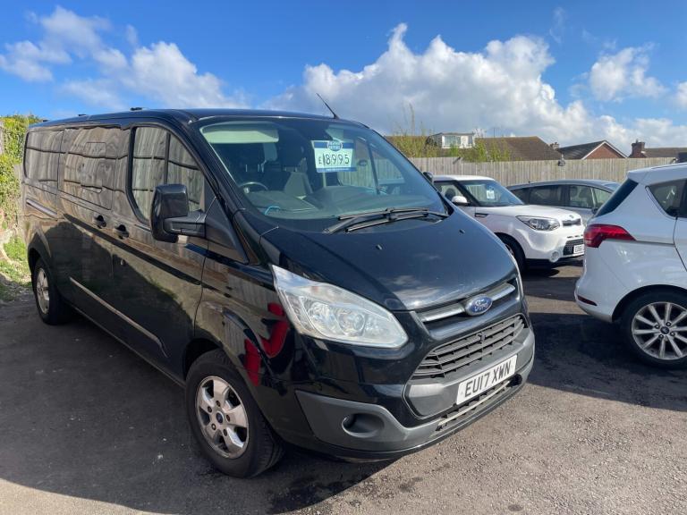 2017 Ford Transit Custom 2.0 TDCi 170ps Low Roof D/Cab Limited Van PANEL VAN Diesel Manual
