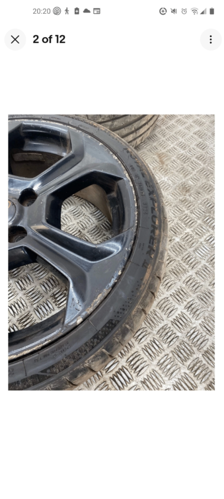 ford fiesta 4x108 st 17inch wheels