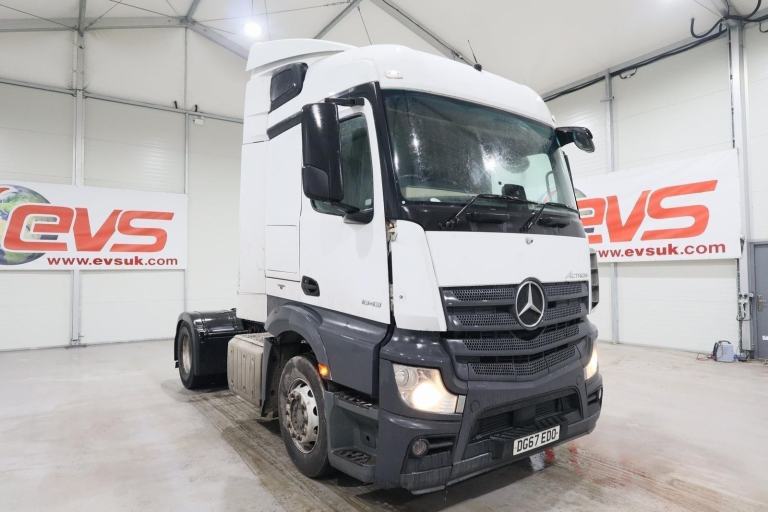 2017 (67 PLATE) Mercedes Benz ACTROS 1843 4x2 Euro 6 Tractor Units