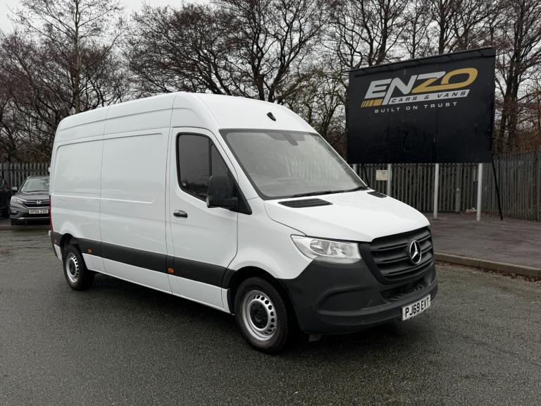 2019 19 REG MERCEDES-BENZ SPRINTER 314 2.1 DIESEL MWB L2H2 MANUAL PANEL VAN ULEZ