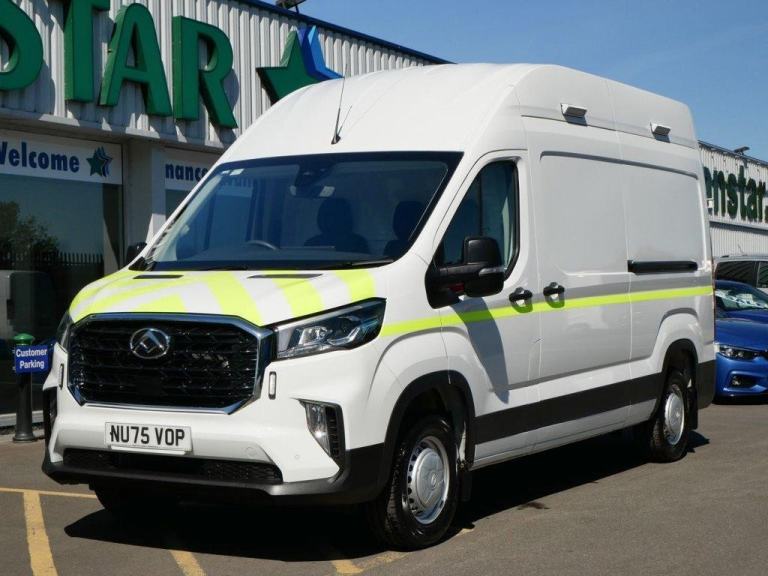 75 MAXUS DELIVER 9 D20 2.0 163 BHP RWD L3 LONG H3 HIGH ROOF ( CHAPTER 8 )