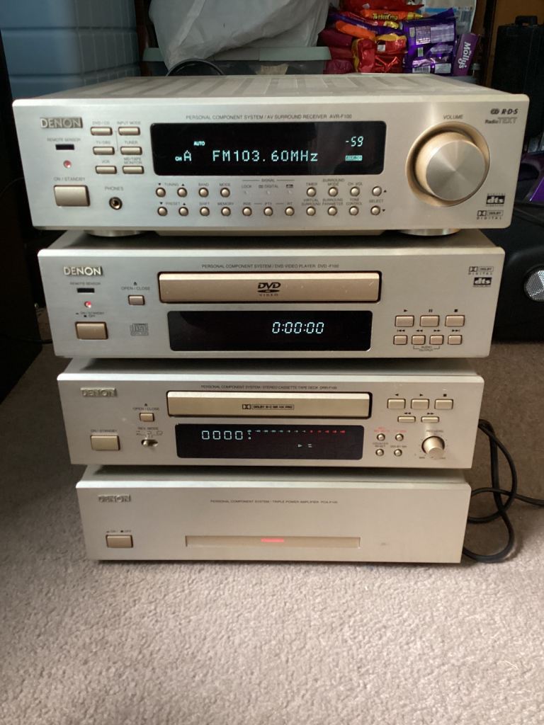 Denon hifi system 