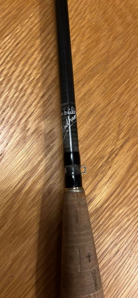 Tony Fordham custom built Lamiglas brook fly rod