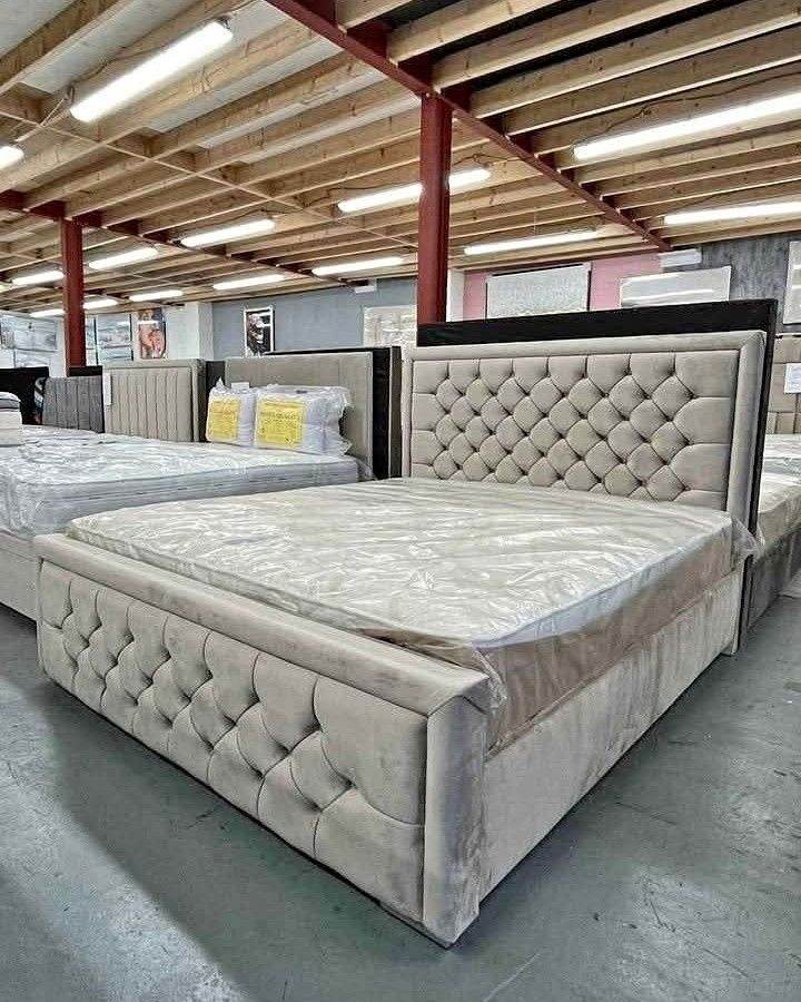 📦 6ft Brand New Chesterfield Heaven Bed Super King Size – Booking Open 🚚 Best Price Available