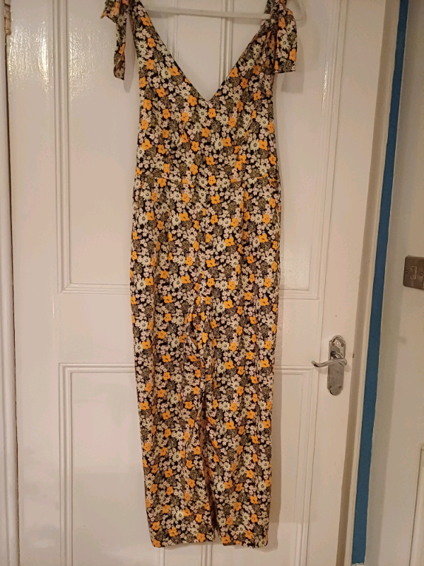 Clothing, Oliver Bonas flowery dungarees