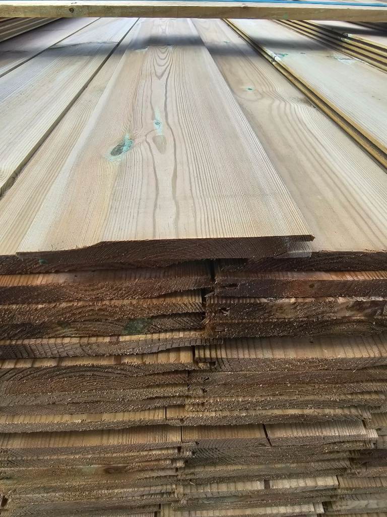 New Timber Cladding Boards – Various Lengths Available