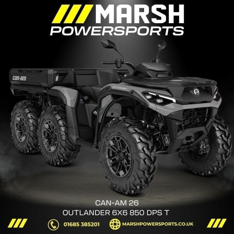 Can-Am Outlander 6x6 DPS 850 T 2026 - Can-Am Dealer - Promotions Available