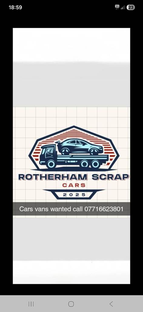 Wanted scrap end of life cars vans caravans 