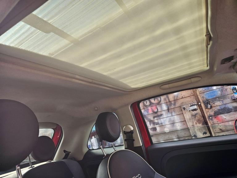 2017 Fiat 500 1.2 Lounge Euro 6 (s/s) 3dr HATCHBACK Petrol Manual