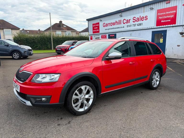 2016 Skoda Octavia 2.0 TDI CR 184 Scout 4x4 5dr DSG ESTATE Diesel Automatic