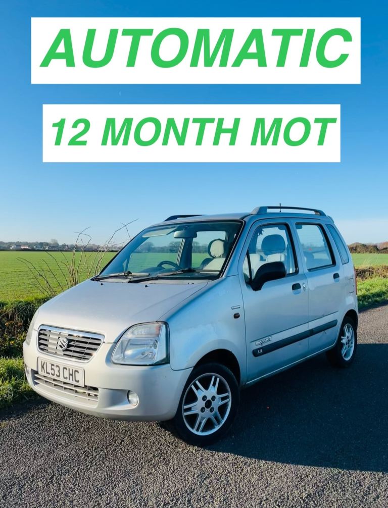 2003 Suzuki Wagon R+ 1.3 Petrol Automatic – ULEZ – NEW MOT