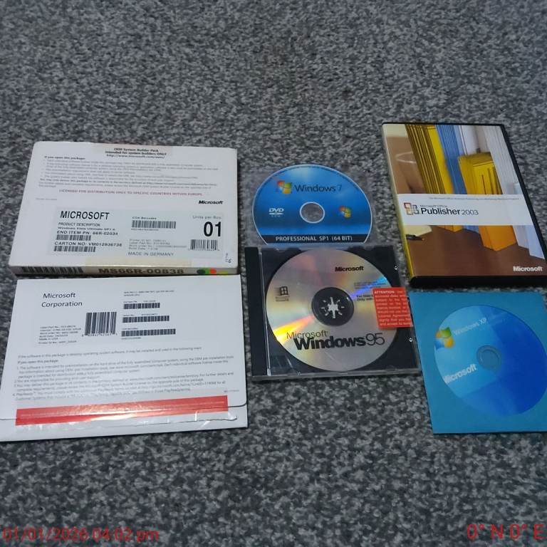 Microsoft operating systems various 