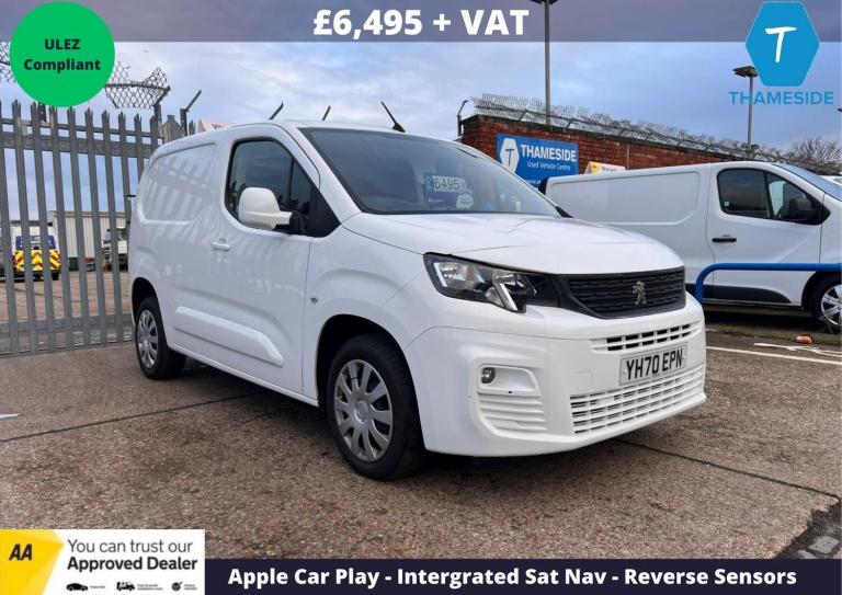 2020 Peugeot Partner 1.5 BlueHDi 1000 Professional Standard Panel Van 5dr Diesel Manual SWB Euro ...