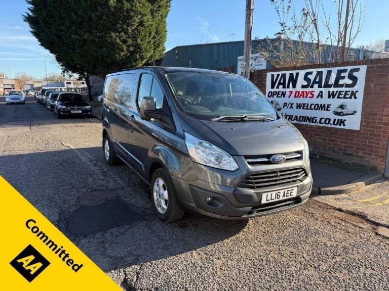 2016 16 FORD TRANSIT CUSTOM 2.2 TDCI 270 LIMITED PANEL VAN 5DR DIESEL MANUAL L1