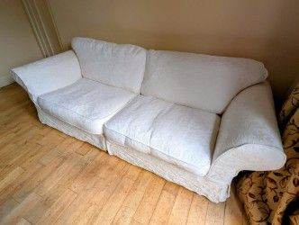 Large (8ft long) sofa.