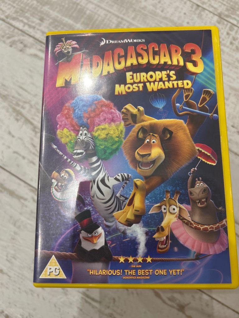 Madagascar 3: Europe's Most Wanted DVD