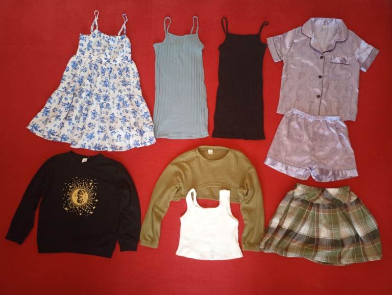 Bundle of Girls Clothes – Size 9Y and 10Y (approx 134-140cm) from Shein