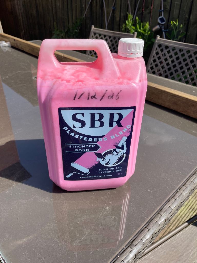 SBR Pink. Plasterers primer