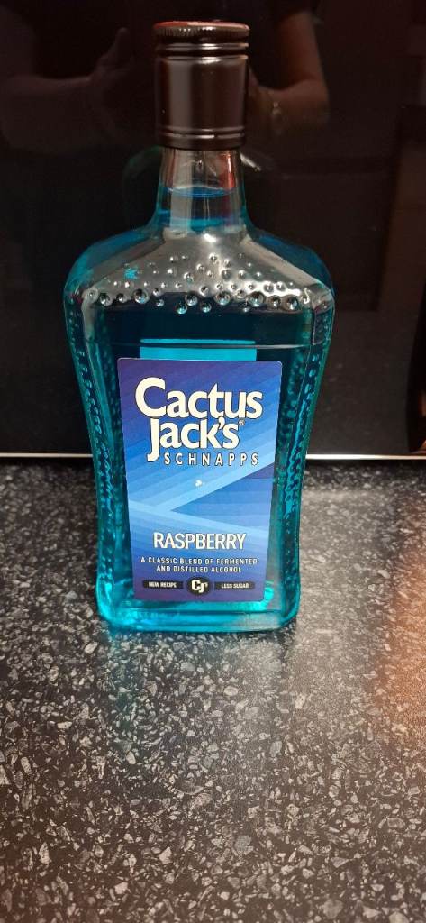 Cactus jack schnapps 70cl raspberry 