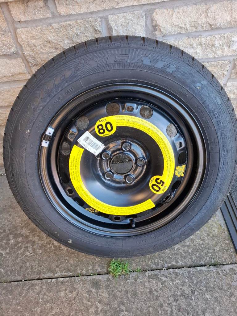 VW Polo space saver wheel