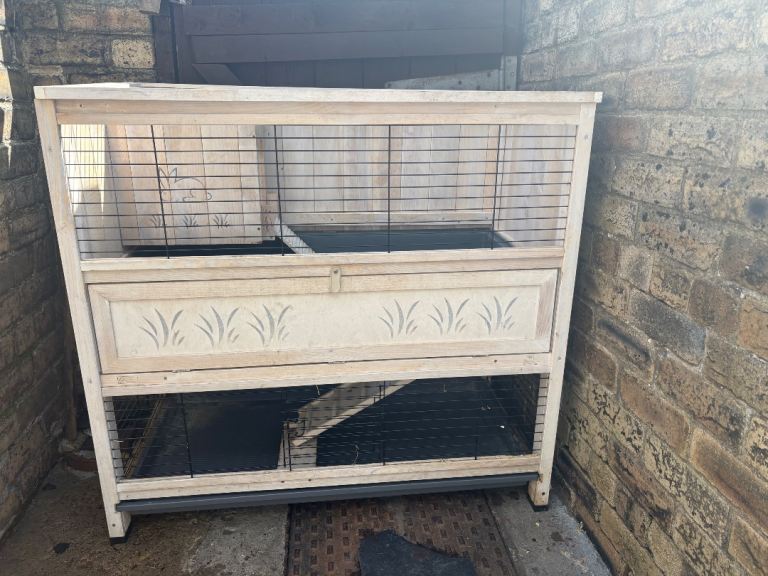 Used rabbit hutch