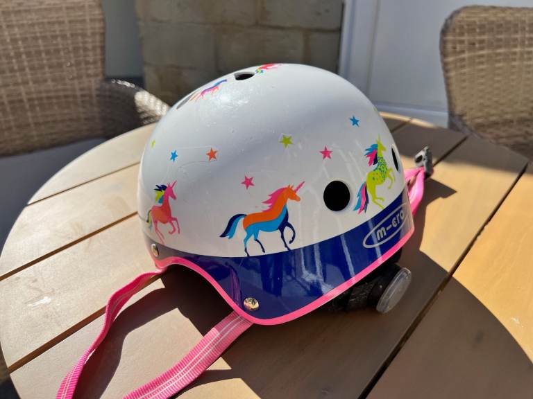 MICRO Deluxe Unicorn Kids Helmet