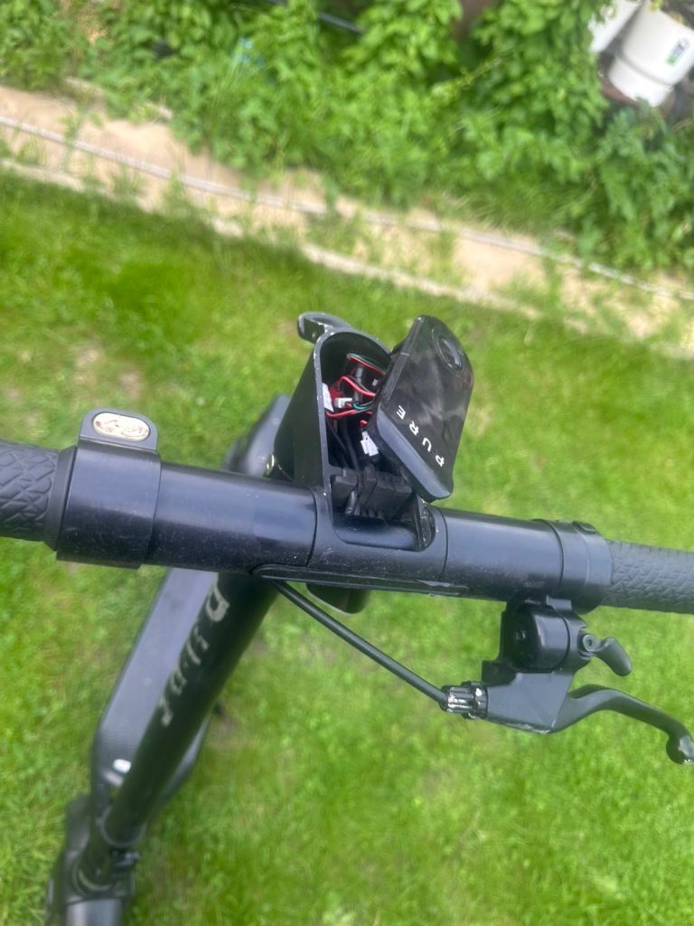PURE Electric Scooter – Black, Needs Repair