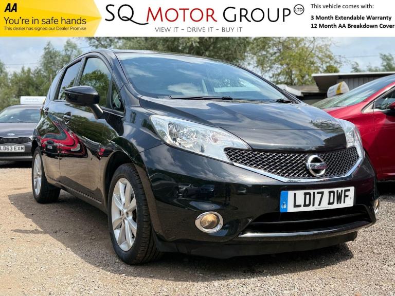 2017 Nissan Note 1.2 DIG-S Acenta Premium XTRON Euro 6 (s/s) 5dr MPV Petrol Automatic